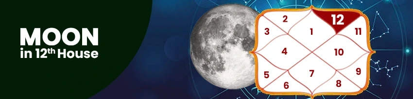 Moon in 12th House Moon in 12th House